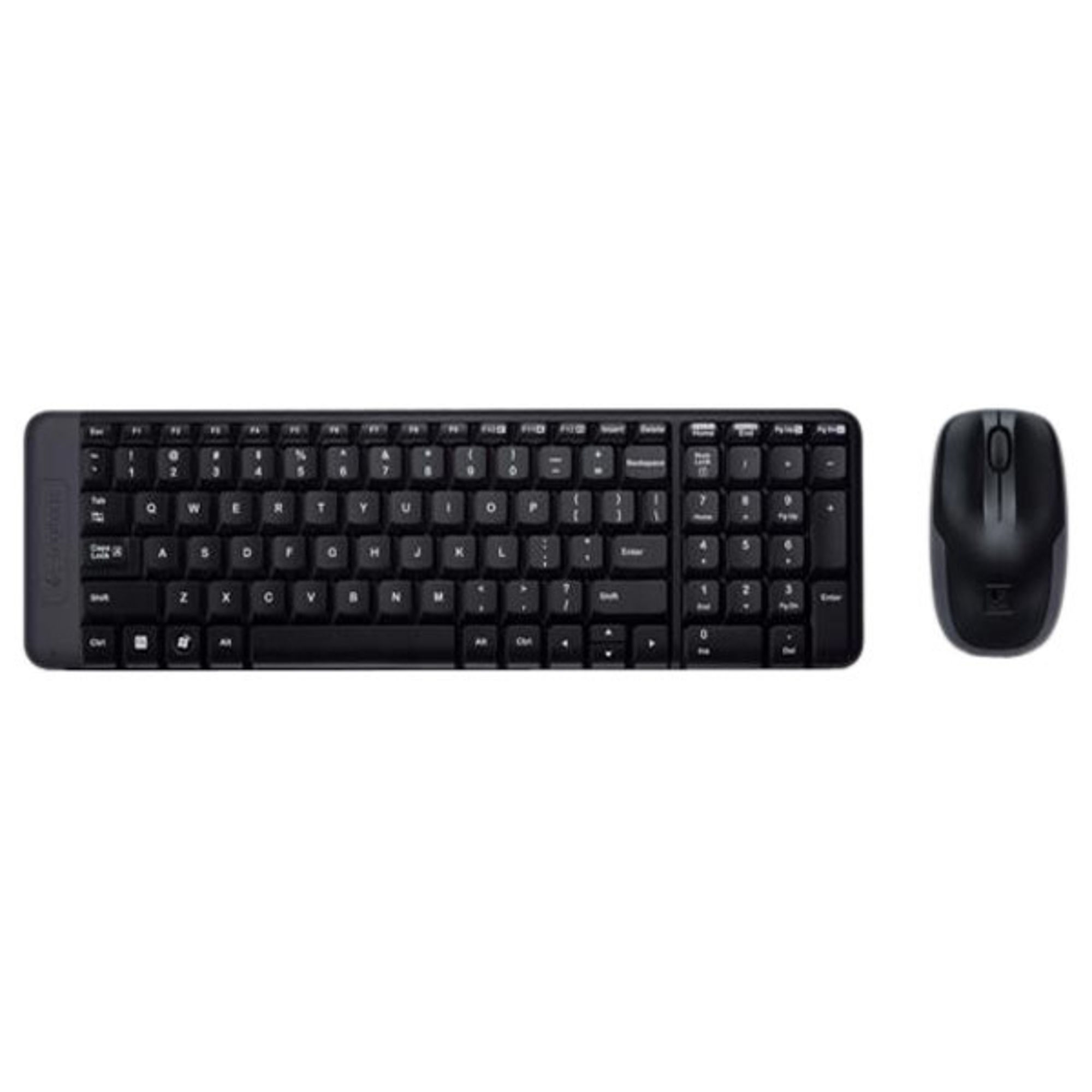 Logitech billentyűzet MK220 vezeték nélküli HU USB + optikai egér fekete 920-003167