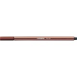 Stabilo Pen 68 filctoll vöröses-barna 1mm 68/38