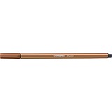 Stabilo Pen 68 filctoll vöröses-barna 1mm 68/75