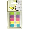 3M Post-it jelölőcímke 12x43 mm 5 szín x20lap 683-5CB