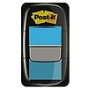 3M Post-it jelölőcímke 25x43 mm élénk kék 50 lap műanyag 50címke 680-23