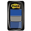 3M Post-it jelölőcímke 25x43 mm kék 50 lap műanyag 50címke 680-2