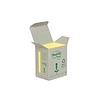 3M Post-it öntapadós jegyzettömb 38x51mm 100 lap sárga minitorony 6 tömb/csomag 653-1B