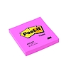 3M Post-it öntapadós jegyzettömb 76x76mm 100 lap neon pink kocka 654N