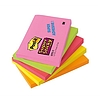 3M Post-it ˝Super-Sticky˝ öntapadós jegyzettömb 76x127mm 90 lap neon 5 tömb/csomag 655S-N-