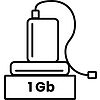 Adathordozóra írás, hozott (flash drive, winchester), 1Gb méretig