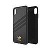 Adidas VAGY öntött PU SNAKE iPhone Xs Max fekete / fekete 33930