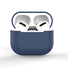 AirPods Pro szilikon puha tok fejhallgatóhoz, kék (C tok)