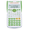 Antilop A-8200C színes számológép tudományos 10 + 2 számjegy 240 funkció fehér zöld gombokkal