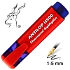 Antilop H500 nagy tartályos vágott hegyű szövegkiemelő, neon piros