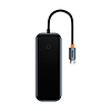 Baseus 4 az 1-ben HUB adapter USB-C - 4xUSB 3.0, sötétszürke (WKJZ010513)