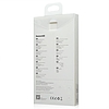 Baseus egyszerű átlátszó tok iPhone 13 Pro Max készülékhez, fehér (ARAJ000202)