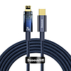 Baseus Explorer USB-C-Lightning kábel, 20 W, 2 m, kék (CATS000103)