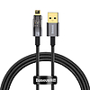 Baseus Explorer USB-Lightning kábel, 2,4A, 1m fekete (CATS000401)