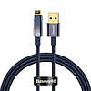 Baseus Explorer USB-Lightning kábel, 2,4A, 1m kék (CATS000403)