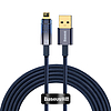 Baseus Explorer USB-Lightning kábel, 2,4A, 2m kék (CATS000503)