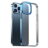 Baseus Glitter átlátszó tok iPhone 13 Pro Max készülékhez, kék (ARMC000803)