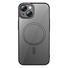 Baseus Glitter iPhone 14 Plus Átlátszó tok és üvegfólia, fekete (ARMC010201)