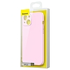 Baseus Liquid Silica iPhone 13 tok, rózsaszín (ARYT000904)