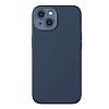 Baseus Liquid Silica iPhone 14 Plus Tok és üvegfólia, kék (ARYT001803)