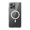 Baseus Magnetic Crystal Clear telefontok iPhone 11 Pro Max telefonhoz, átlátszó, edzett üveg képernyővédő fóliával és tisztítókészlettel (ARSJ010202)