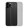 Baseus mattüveg tokborító iPhone 13 Pro Max készülékhez, fekete zselés kerettel (ARWS001101)