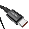 Baseus Superior sorozatú USB-C-USB-C kábel, 100 W, 2 m, fekete (CATYS-C01)