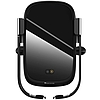 Baseus sziklaszilárd elektromos autó tartó Qi indukciós töltővel, fekete (WXHW01-01)