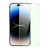 Baseus teljes képernyős edzett üveg iPhone 14 Pro Max készülékhez kék fényszűrővel és 0,3 mm-es hangszórófedéllel + rögzítőkerettel