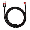Baseus USB-C - Lightning MVP 20 W 2 m-es kábel, fekete-piros (CAVP000320)