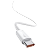 Baseus USB-C-USB-C kábel, 100 W, 2 m, fehér (CALD000302)