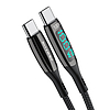 Blitzwolf BW-TC23 USB-C kábel az USB-C-hez, 100 W 1,8 m, fekete (BW-TC23 6ft)