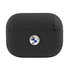 BMW BMAPSSLBK AirPods Pro borító csarny/fekete eredeti bőr ezüst logó
