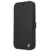 BMW tok BMFLBKP12SSLLBK iPhone 12 mini 5.4" fekete/fekete könyv Aláírás