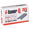 Boxer-Q tűzőkapocs 26/6 1000 db/doboz
