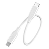 Choetech IP0040 USB-C kábel a Lightning PD18/30W-hoz 1,2 m, fehér (IP0040)