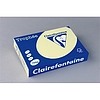 Clairefontaine Trophée A4 160gr. pasztell kanárisárga 2636 színes fénymásolópapír 250 ív / csomag