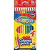 Colorino Színes ceruza készletHáromszögletű színes ceruza készlet, 12 szín
