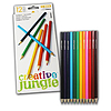 Creative Jungle színesceruza készlet 12db-os normál hatszög