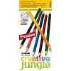 Creative Jungle színesceruza készlet 12db=24 szín/készlet normál hatszög