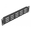 Delock 10 hálózati kabinet panel hosszanti ventillációs nyílásokkal 1U fekete (66839)