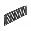 Delock 10 hálózati kabinet panel hosszanti ventillációs nyílásokkal 2U fekete (66840)
