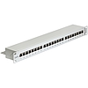 Delock 19 Patch Panel 24 portos Cat.6 szürke (43300)