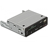Delock 43-az-1-ben (USB 2.0, 3.5 ) kártyaolvasó + 1 db USB (2.0) port (91674)