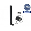Delock 5G LTE antenna SMA-dugó -0,5 - 2,3 dBi irányított, csuklós csatlakozó, fekete (12633)