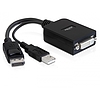 Delock Adapter Displayport apa DVI-I 24+5 anya active (61855)