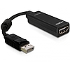 Delock Adapter Displayport apa  HDMI anya, 12,5 cm, fekete (61849)