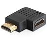 Delock Adapter HDMI male  HDMI female 90 jobb (65076)