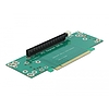 Delock Bővítőkártya PCI Express x16 - x16, bal oldali behelyezés - Csatlakozó magassága 53,9 mm (41982)