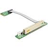 Delock emelő kártya, Mini PCI Express  PCI 32 Bit / 5 V, balos illesztés (41359)